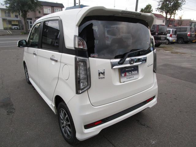 Ｎ－ＷＧＮカスタム Ｇ　４ＷＤ　純正メモリーナビ地デジ　バックカメラ３段切替付　オーディオステアリングスイッチ　ブルートゥース音楽　ＤＶＤ再生　ミラーヒーター　オートライト（8枚目）