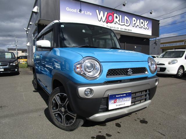 ハスラー Ｘ　４ＷＤ　社外ＳＤナビ４×４地デジ　２段切替バックカメラ　レーダーブレーキ　スマートキー＆プッシュスタート　ＨＩＤライト　オートライト　ミラーヒーター　運転席シートヒーター（3枚目）