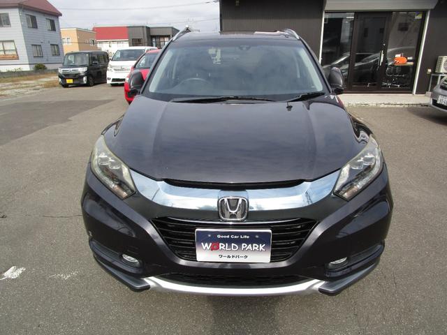 ヴェゼル ハイブリッドＸ・Ｌパッケージ　４ＷＤ　純正メモリーナビ地デジ　３段切替バックカメラ　ブルートゥース電話音楽　ＤＶＤ再生　ＳＤ録音再生　ステアスイッチ　衝突被害軽減ブレーキ　クルーズコントロール　スマートキー＆プッシュスタート（2枚目）