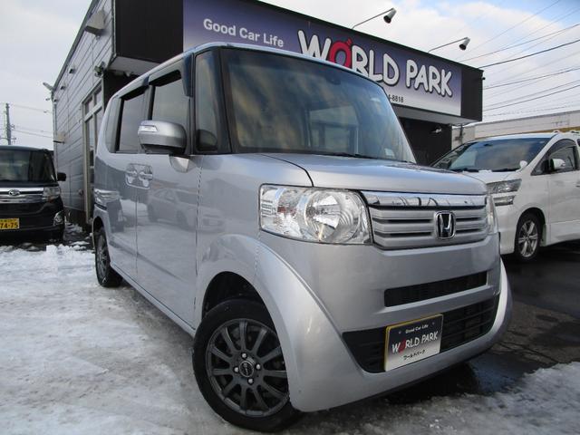 Ｎ－ＢＯＸ 　ＳＳパッケージ４ＷＤ　純正ギャザーズナビ　３段切替バックカメラ　ＳＤ再生　ブルートゥース音楽　シティブレーキ　前席シートヒーター　スマートキープッシュスタート（3枚目）