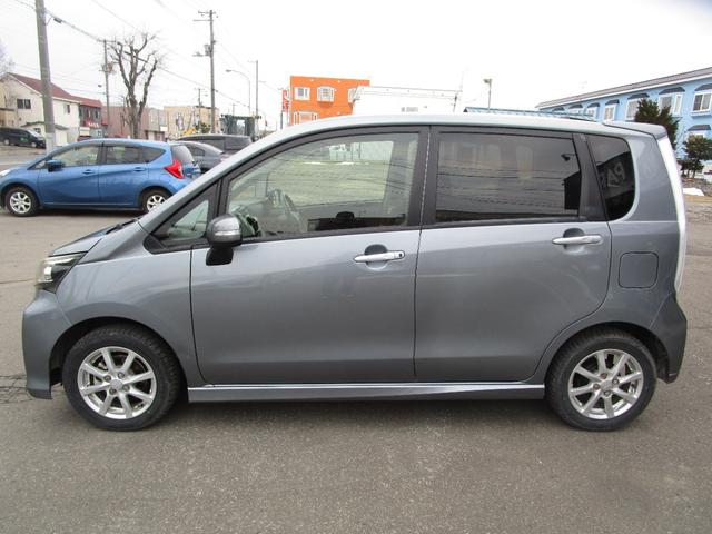 ムーヴ カスタム　Ｘ　ＳＡ　４ＷＤ　ダブルエアバック　ＡＢＳ　スマートキー＆プッシュスタート　純正アルミ　ＨＩＤライト　フォグ　ミラーヒーター　ウインカーミラー　イモビライザーセキュリティーアラーム（5枚目）