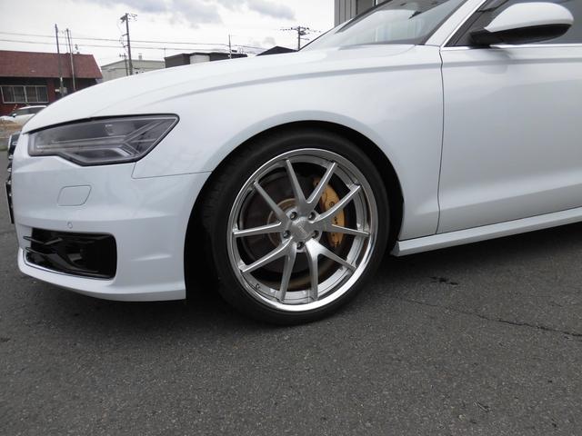 Ａ６アバント ２．０ＴＦＳＩクワトロ　ＴＷＳ２０インチホイール　車高調ローダウン　ＴＶキャンセラー　ＤＲＬコーディング　エンジンスターター　黒革シート　シートヒーター（12枚目）