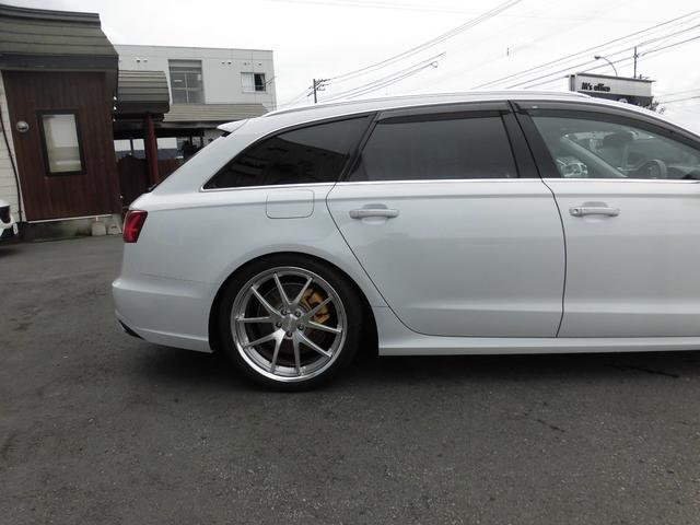 Ａ６アバント ２．０ＴＦＳＩクワトロ　ＴＷＳ２０インチホイール　車高調ローダウン　ＴＶキャンセラー　ＤＲＬコーディング　エンジンスターター　黒革シート　シートヒーター（13枚目）