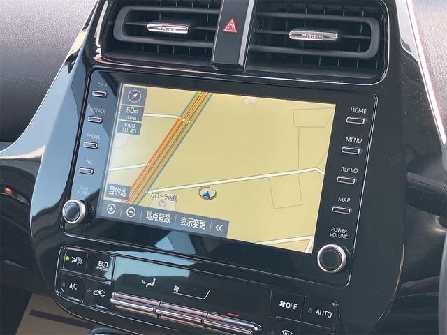 プリウス SセーフティプラスII 4WD ドライブレコーダー ETC クリアランスソナー レーンアシスト オートクルーズコントロール 衝突被害軽減システム バックカメラ ナビ アルミホイール オートマチックハイビーム オートライト(4枚目)