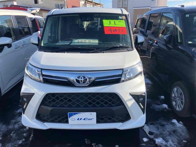 ルーミー G 4WD ETC ナビ 両側電動スライドドア クリアランスソナー 衝突被害軽減システム オートライト LEDヘッドランプ スマートキー アイドリングストップ 電動格納ミラー ウォークスルー CVT(12枚目)