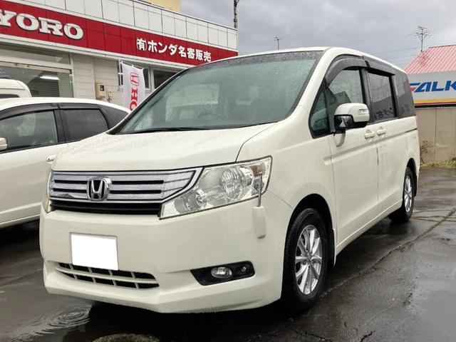 ステップワゴン L 4WD スマートキー ナビ ETC バックカメラ 後席モニタ 100V電源 ABS(9枚目)