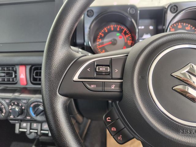 ジムニー ＸＧ　４ＷＤ　届出済み未使用車　衝突軽減システム　ダウンヒルアシスト　アイドリングストップ　エアコン　キーレスエントリー　オートライト　盗難防止システム　エアバック　ＡＢＳ（8枚目）