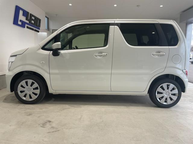 ワゴンR FX 登録済未使用車 スズキセーフティサポート スマートキー プッシュスタート オートエアコン シートヒーター クリアランスソナー 横滑り防止装置(24枚目)