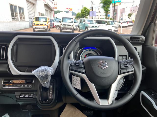 ハスラー ハイブリッドＸ　届出済み未使用車　デュアルカメラブレーキサポート　オートライト　オートハイビーム　ＬＥＤヘッドライト　ＬＥＤフォグランプ　スノーモード　ヒルディセントコントロール　クルーズコントロール　シートヒーター（11枚目）