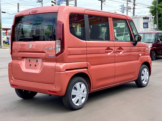 スペーシア ハイブリッドＧ　届出済み未使用車　両側スライドドア　デュアルセンサーブレーキサポートＩＩ　ＬＥＤヘッドライト　オートライト　オートハイビーム　クリアランスソナー　アイドリングストップ　フルタイム４ＷＤ（10枚目）