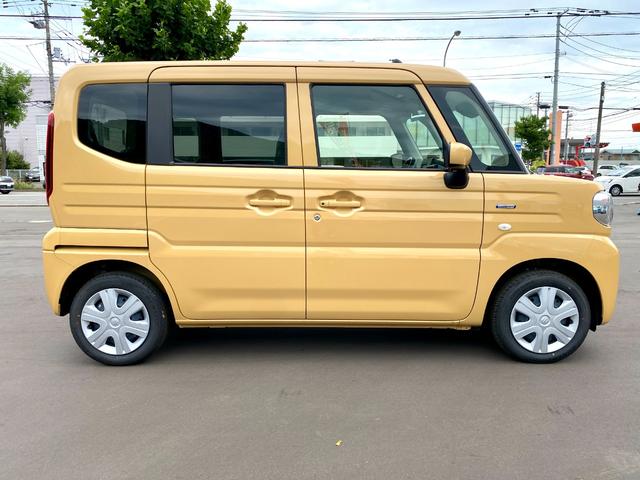スペーシア ハイブリッドＧ　届出済み未使用車　両側スライドドア　デュアルセンサーブレーキサポートＩＩ　ＬＥＤヘッドライト　オートライト　オートハイビーム　クリアランスソナー　アイドリングストップ　フルタイム４ＷＤ（11枚目）