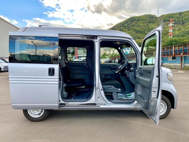 Ｎ－ＶＡＮ Ｇ・ホンダセンシング　衝突被害軽減ブレーキ　キーレスエントリー　オートクルーズコントロール　両側スライドドア　ピラーレス　ハロゲンヘッドライト　スピーカー付きラジオ　オートエアコン　横滑り防止　オートエアコン（13枚目）