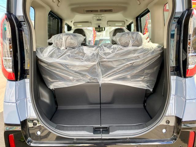 デリカミニ T プレミアム 届出済み未使用車 E-Assist 両側電動スライドドア アダプティブクルーズコントロール ルーフレール マイルドハイブリッド 全方位カメラ LEDヘッドライト ステアリングヒーター フルタイム4WD(19枚目)