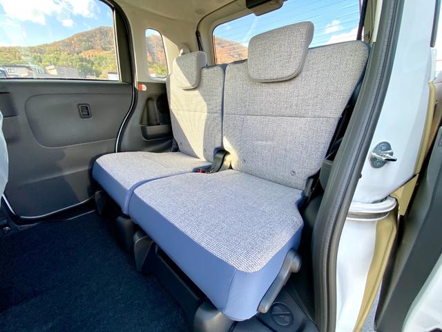 ムーヴキャンバス ストライプスX 届出済み未使用車 スマートアシスト 両側電動スライドドア イージークローザー スマートキー プッシュスタート ハロゲンヘッドライト 電動格納ミラー オーディオレス クリアランスソナー フルタイム4WD(15枚目)