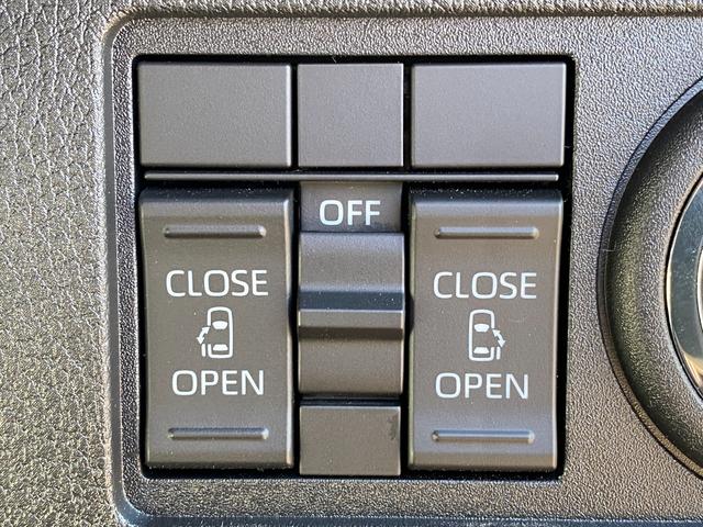 ムーヴキャンバス ストライプスX 届出済み未使用車 スマートアシスト 両側電動スライドドア イージークローザー スマートキー プッシュスタート ハロゲンヘッドライト 電動格納ミラー オーディオレス クリアランスソナー フルタイム4WD(24枚目)