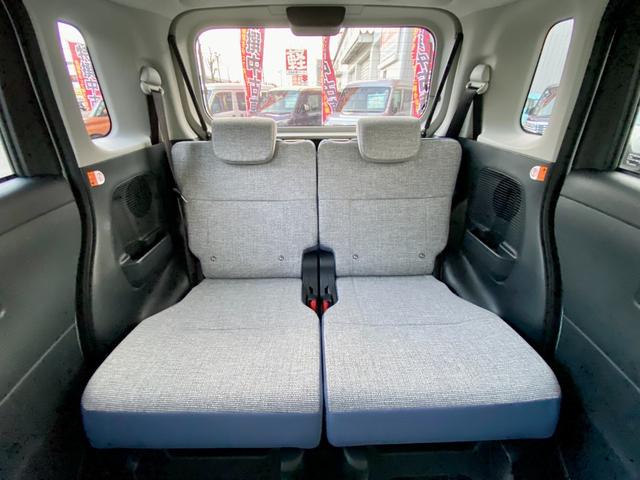 ムーヴキャンバス ストライプスX 届出済み未使用車 スマートアシスト 両側電動スライドドア イージークローザー スマートキー プッシュスタート ハロゲンヘッドライト 電動格納ミラー オーディオレス クリアランスソナー フルタイム4WD(17枚目)