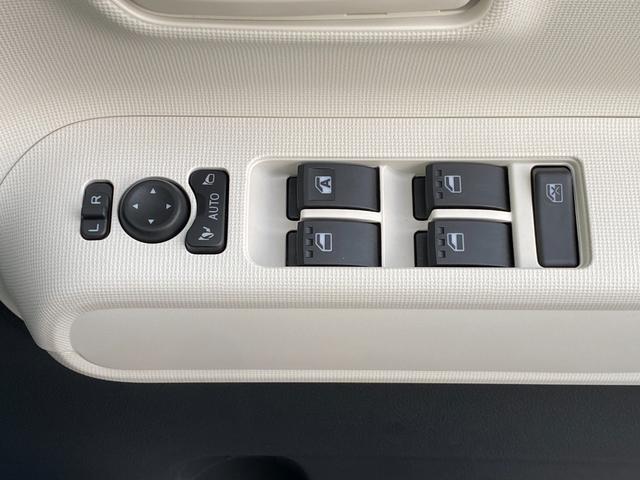 ムーヴキャンバス ストライプスX 届出済み未使用車 スマートアシスト 両側電動スライドドア イージークローザー スマートキー プッシュスタート ハロゲンヘッドライト 電動格納ミラー オーディオレス クリアランスソナー フルタイム4WD(25枚目)