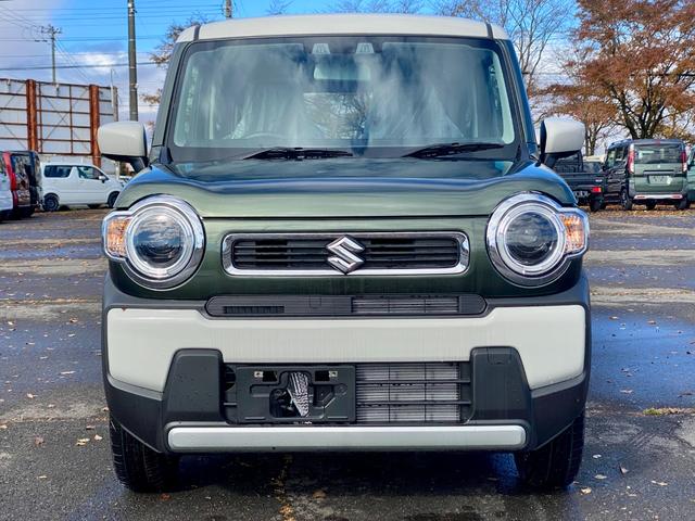 ハスラー ハイブリッドG 届出済み未使用車 デュアルカメラブレーキサポート アダプティブクルーズコントロール マイルドハイブリッド スマートキー LEDヘッドライト オートライト シートヒーター フルタイム4WD(2枚目)