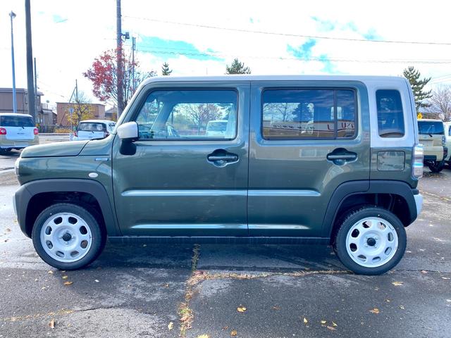 ハスラー ハイブリッドG 届出済み未使用車 デュアルカメラブレーキサポート アダプティブクルーズコントロール マイルドハイブリッド スマートキー LEDヘッドライト オートライト シートヒーター フルタイム4WD(4枚目)