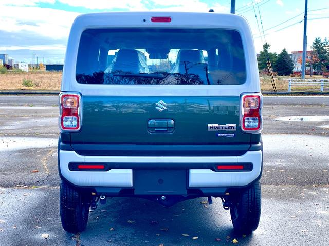 ハスラー ハイブリッドG 届出済み未使用車 デュアルカメラブレーキサポート アダプティブクルーズコントロール マイルドハイブリッド スマートキー LEDヘッドライト オートライト シートヒーター フルタイム4WD(8枚目)