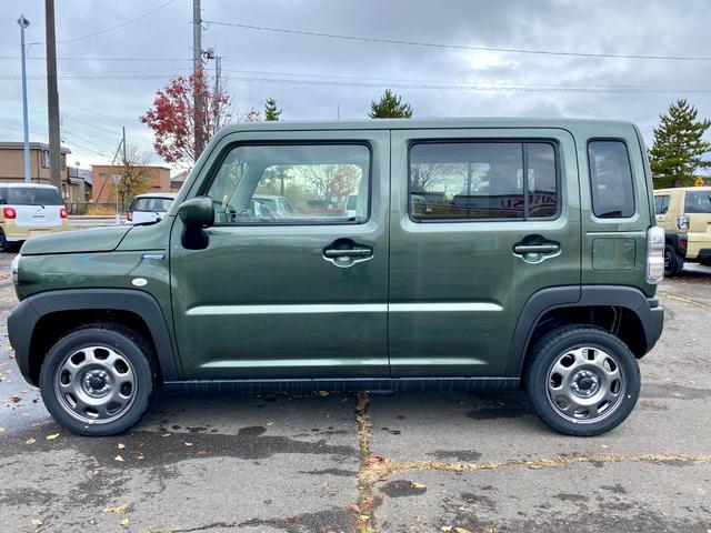 ハスラー ハイブリッドG 届出済み未使用車 デュアルカメラブレーキサポート アダプティブクルーズコントロール マイルドハイブリッド スマートキー LEDヘッドライト オートライト シートヒーター フルタイム4WD(4枚目)