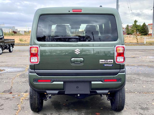 ハスラー ハイブリッドG 届出済み未使用車 デュアルカメラブレーキサポート アダプティブクルーズコントロール マイルドハイブリッド スマートキー LEDヘッドライト オートライト シートヒーター フルタイム4WD(8枚目)