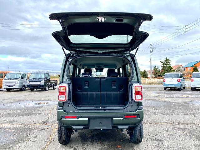 ハスラー ハイブリッドG 届出済み未使用車 デュアルカメラブレーキサポート アダプティブクルーズコントロール マイルドハイブリッド スマートキー LEDヘッドライト オートライト シートヒーター フルタイム4WD(9枚目)