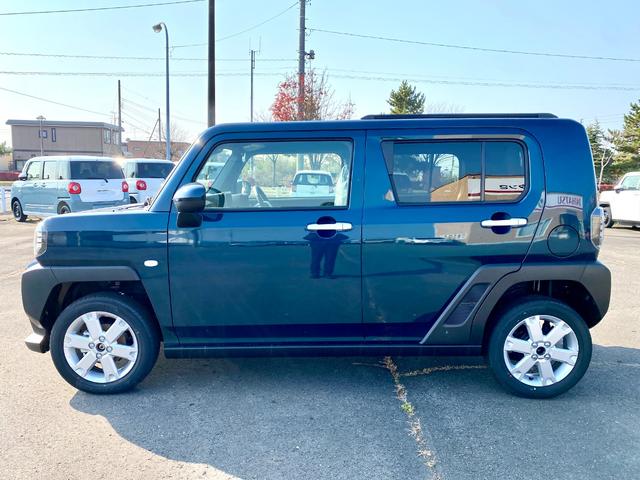 タフト G 届出済み未使用車 スマートアシスト オーディオレス ガラスルーフ LEDヘッドライト LEDフォグランプ オートライト 電動パーキングブレーキ ブレーキホールド アイドリングストップ 4WD(4枚目)