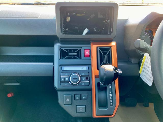 タフト G 届出済み未使用車 スマートアシスト オーディオレス ガラスルーフ LEDヘッドライト LEDフォグランプ オートライト 電動パーキングブレーキ ブレーキホールド アイドリングストップ 4WD(37枚目)