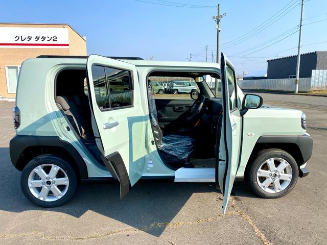 タフト G 届出済み未使用車 スマートアシスト オーディオレス ガラスルーフ LEDヘッドライト LEDフォグランプ オートライト 電動パーキングブレーキ ブレーキホールド アイドリングストップ 4WD(13枚目)