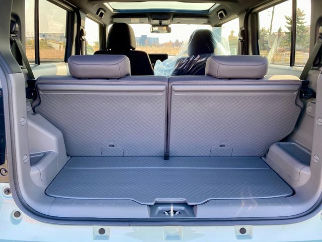 タフト G 届出済み未使用車 スマートアシスト オーディオレス ガラスルーフ LEDヘッドライト LEDフォグランプ オートライト 電動パーキングブレーキ ブレーキホールド アイドリングストップ 4WD(19枚目)