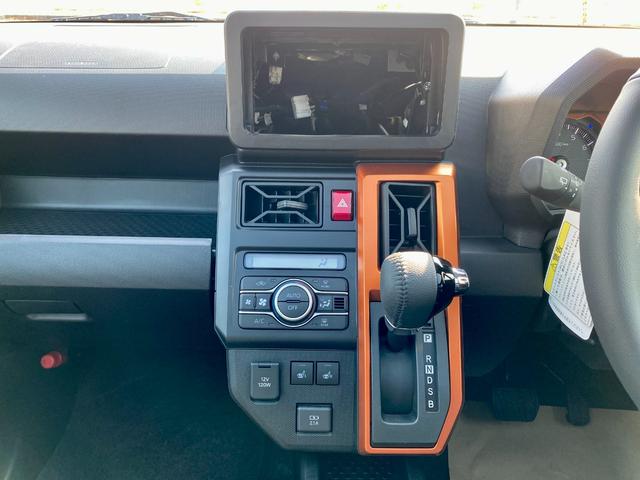 タフト G 届出済み未使用車 スマートアシスト オーディオレス ガラスルーフ LEDヘッドライト LEDフォグランプ オートライト 電動パーキングブレーキ ブレーキホールド アイドリングストップ 4WD(37枚目)