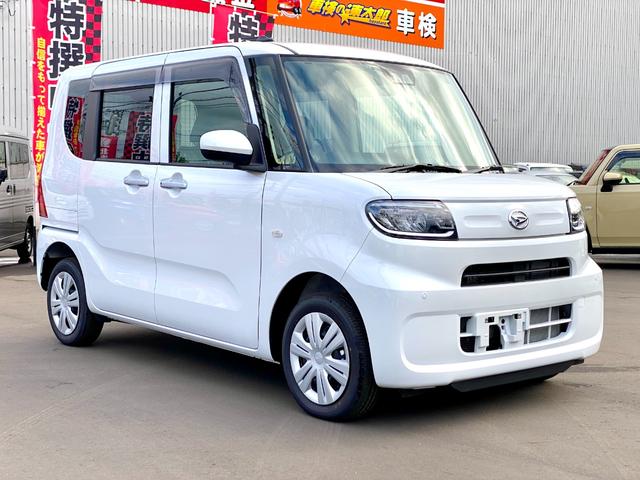 タント L 届出済み未使用車 スマートアシスト オーディオレス 両側スライドドア LEDヘッドライト オートライト オートハイビーム アイドリングストップ シートヒーター フルタイム4WD(14枚目)