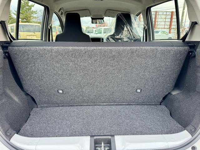 ミライース Ｌ　ＳＡＩＩＩ　届出済み未使用車　スマートアシスト　キーレスエントリー　クリアランスソナー　オーディオレス　アイドリングストップ　横滑り防止　ハロゲンヘッドライト　オートライト　オートハイビーム　フルタイム４ＷＤ（19枚目）