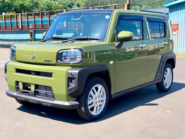 タフト G スマートアシスト レンタカーアップ ガラスルーフ 社外ナビゲーション バックカメラ ETC ドライブレコーダー LEDヘッドライト LEDフォグランプ 電動パーキングブレーキ ブレーキホールド 4WD(3枚目)