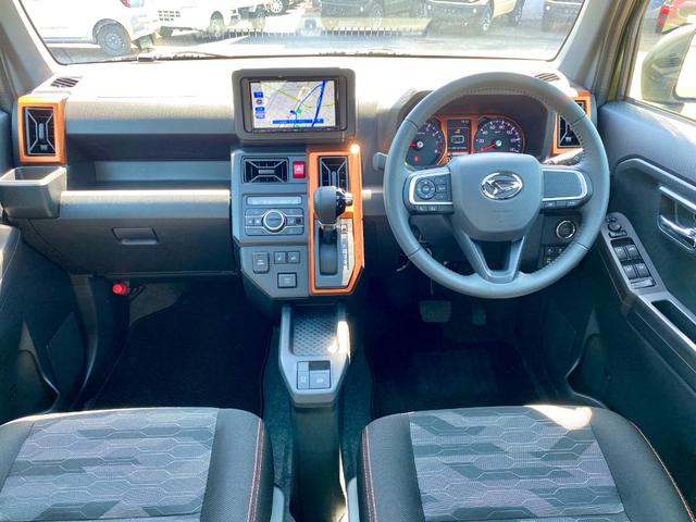 タフト G スマートアシスト レンタカーアップ ガラスルーフ 社外ナビゲーション バックカメラ ETC ドライブレコーダー LEDヘッドライト LEDフォグランプ 電動パーキングブレーキ ブレーキホールド 4WD(21枚目)