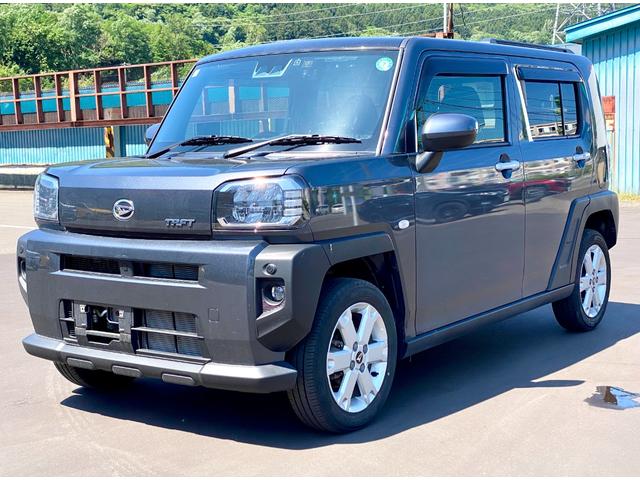 タフト G スマートアシスト レンタカーアップ ガラスルーフ 社外ナビゲーション バックカメラ ETC ドライブレコーダー LEDヘッドライト LEDフォグランプ 電動パーキングブレーキ ブレーキホールド 4WD(3枚目)