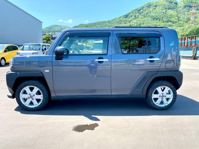 タフト G スマートアシスト レンタカーアップ ガラスルーフ 社外ナビゲーション バックカメラ ETC ドライブレコーダー LEDヘッドライト LEDフォグランプ 電動パーキングブレーキ ブレーキホールド 4WD(4枚目)