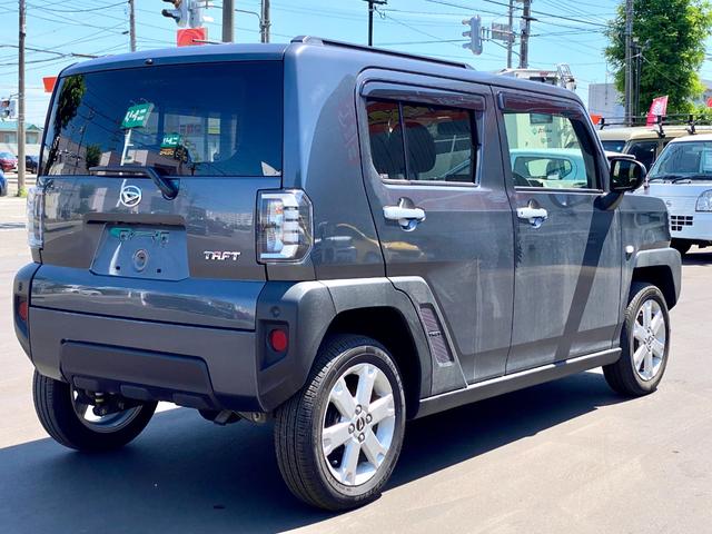 タフト G スマートアシスト レンタカーアップ ガラスルーフ 社外ナビゲーション バックカメラ ETC ドライブレコーダー LEDヘッドライト LEDフォグランプ 電動パーキングブレーキ ブレーキホールド 4WD(10枚目)