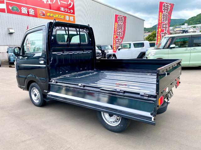 キャリイトラック KCエアコン・パワステ 届出済み未使用車 キーレスエントリー パートタイム4WD ハロゲンヘッドライト オートライト 純正スピーカー付きラジオ スチールホイール クリアランスソナー(12枚目)