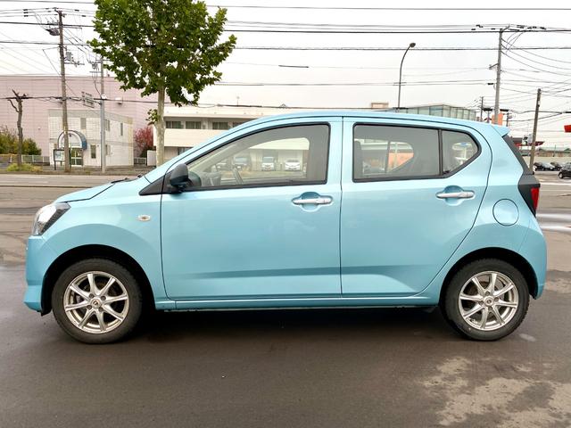 ミライース Ｌ　ＳＡＩＩＩ　スマートアシスト　キーレスエントリー　純正ナビゲーション　バックカメラ　　クリアランスソナー　ハロゲンヘッドライト　オートハイビーム　アイドリングストップ　横滑り防止　フルタイム４ＷＤ（4枚目）