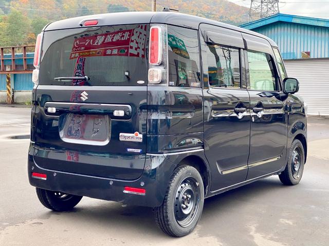 スペーシア ハイブリッドＸ　デュアルカメラブレーキサポート　両側電動スライドドア　イージークローザー　スマートキー　プッシュスタート　マイルドハイブリッド　オーディオレス　シートヒーター　アイドリングストップ　４ＷＤ（10枚目）