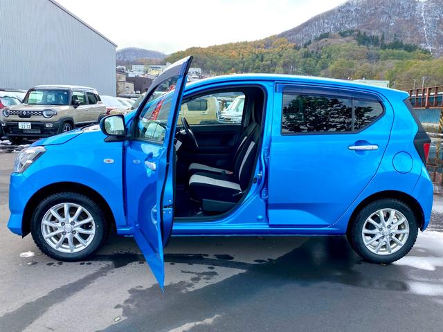 ミライース X SAIII スマートアシスト キーレスエントリー 電動格納ミラー LEDヘッドライト 社外ディスプレイオーディオ CD DVD Bluetooth Apple Car Play Android Auto(5枚目)