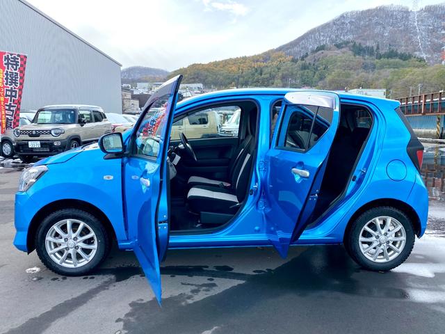 ミライース X SAIII スマートアシスト キーレスエントリー 電動格納ミラー LEDヘッドライト 社外ディスプレイオーディオ CD DVD Bluetooth Apple Car Play Android Auto(6枚目)