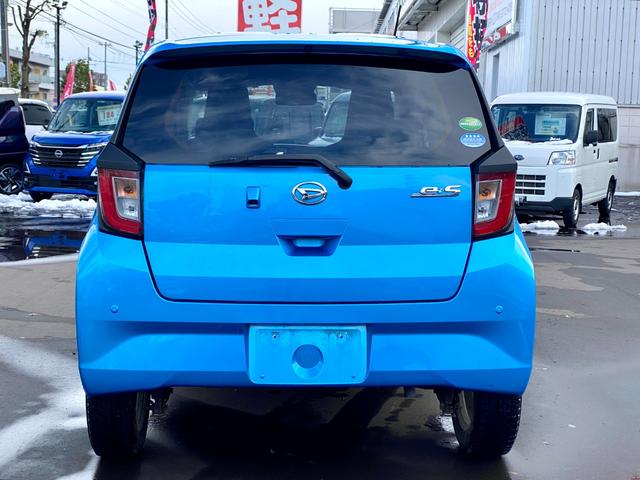 ミライース X SAIII スマートアシスト キーレスエントリー 電動格納ミラー LEDヘッドライト 社外ディスプレイオーディオ CD DVD Bluetooth Apple Car Play Android Auto(8枚目)