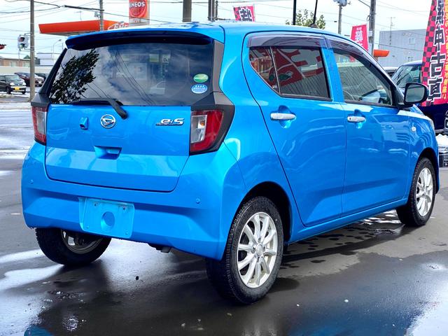 ミライース X SAIII スマートアシスト キーレスエントリー 電動格納ミラー LEDヘッドライト 社外ディスプレイオーディオ CD DVD Bluetooth Apple Car Play Android Auto(10枚目)