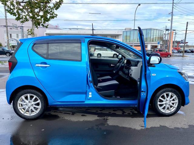 ミライース X SAIII スマートアシスト キーレスエントリー 電動格納ミラー LEDヘッドライト 社外ディスプレイオーディオ CD DVD Bluetooth Apple Car Play Android Auto(12枚目)