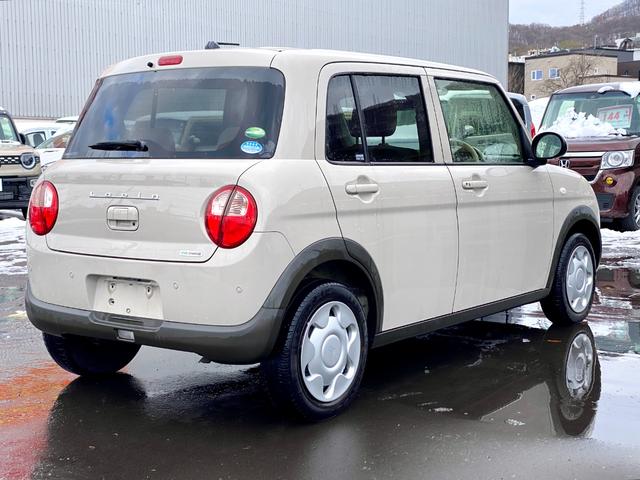 アルトラパン L 衝突被害軽減ブレーキ スマートキー プッシュスタート 電動格納ミラー シートヒーター オートライト オートハイビーム アイドリングストップ オートエアコン オーディオレス クリアランスソナー 4WD(10枚目)