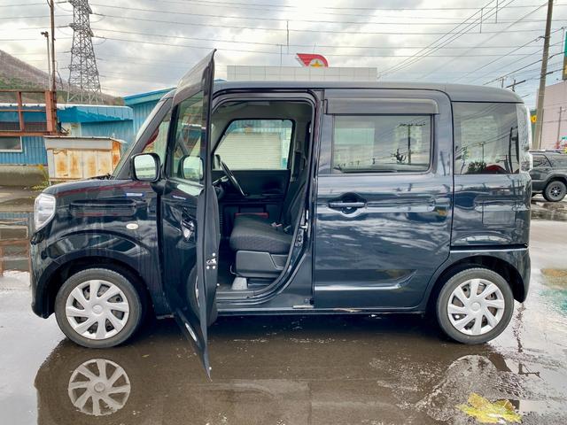 スペーシア ハイブリッドＧ　スマートキー　マイルドハイブリッド　プッシュスタート　アイドリングストップ　電動格納ミラー　シートヒーター　両側スライドドア　ハロゲンヘッドライト　フルタイム４ＷＤ（5枚目）