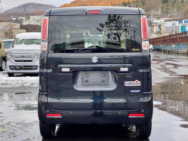 スペーシア ハイブリッドＧ　スマートキー　マイルドハイブリッド　プッシュスタート　アイドリングストップ　電動格納ミラー　シートヒーター　両側スライドドア　ハロゲンヘッドライト　フルタイム４ＷＤ（8枚目）